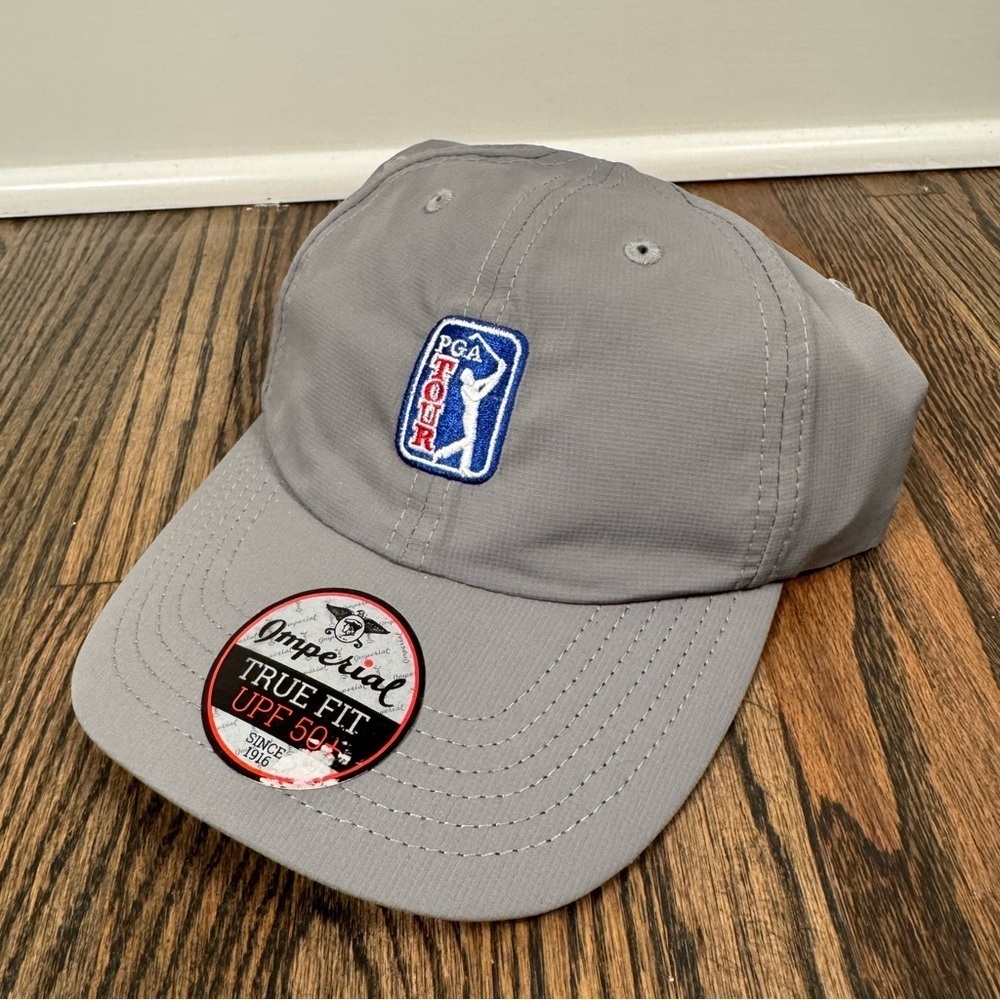 Imperial PGA Tour gray adjustable hat
